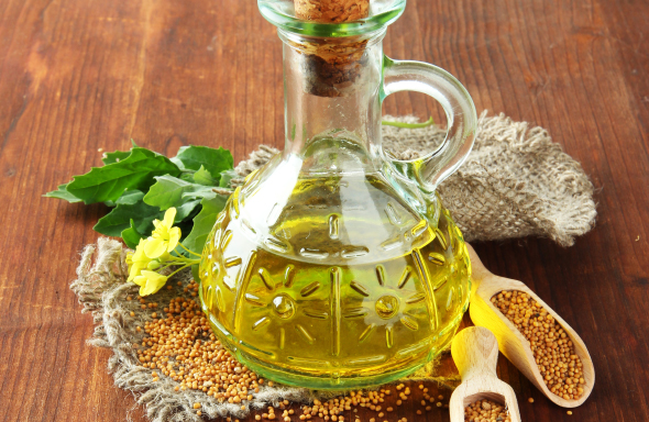 Mustard oil, coldpressed